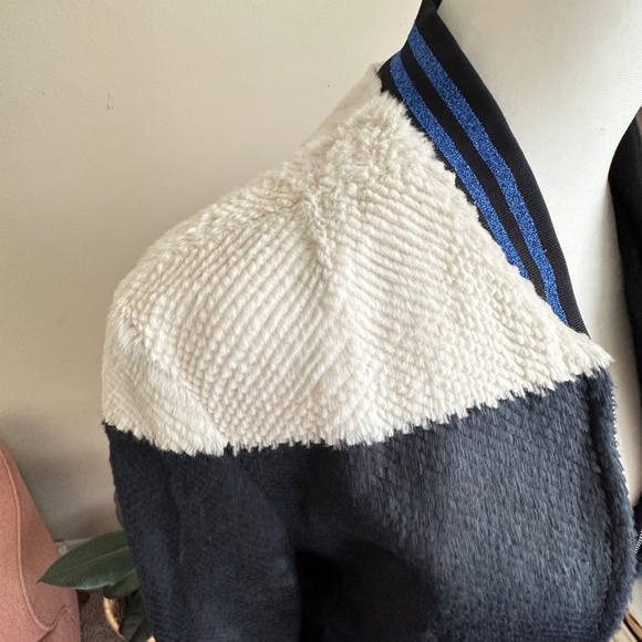 3.1 Phillip Lim Fur Bomber jacket black white black 6 - Picture 5 of 15